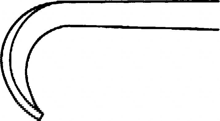 LINE DRAWING FF701R-Aesculap Article Picture (Media Manager)