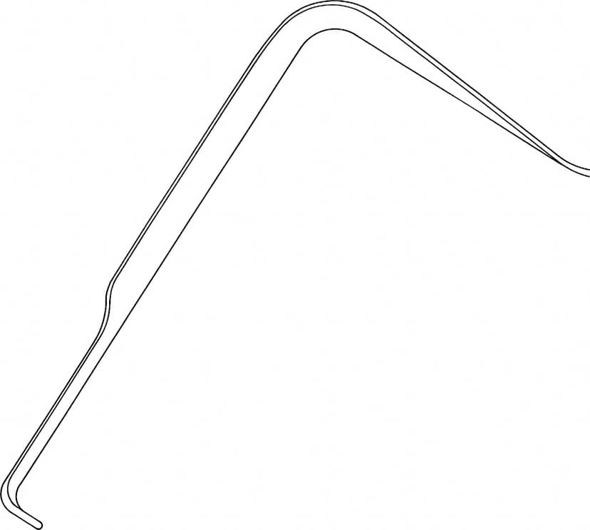 LINE DRAWING BT672R-Aesculap Article Picture (Media Manager)