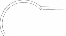 LINE DRAWING KY206R-Aesculap Article Picture (Media Manager)