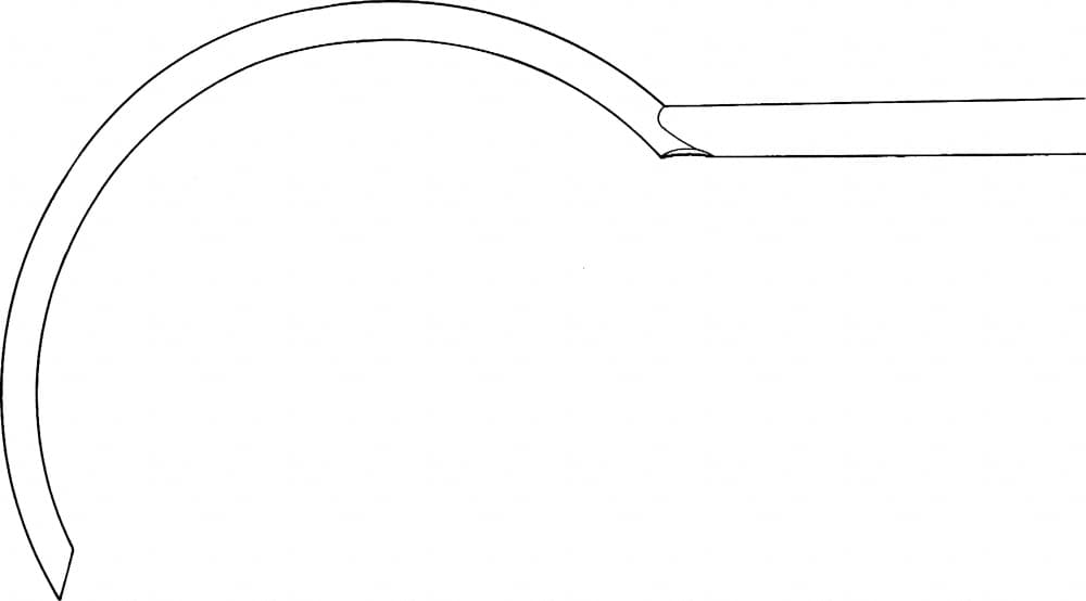 LINE DRAWING KY206R-Aesculap Article Picture (Media Manager)