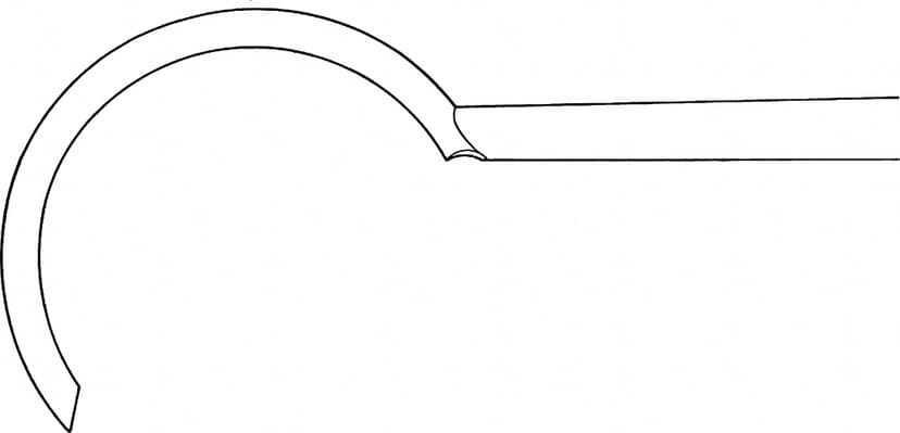 LINE DRAWING KY204R-Aesculap Article Picture (Media Manager)