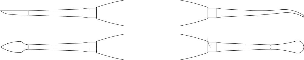 LINE DRAWING DX201R-Aesculap Article Picture (Media Manager)