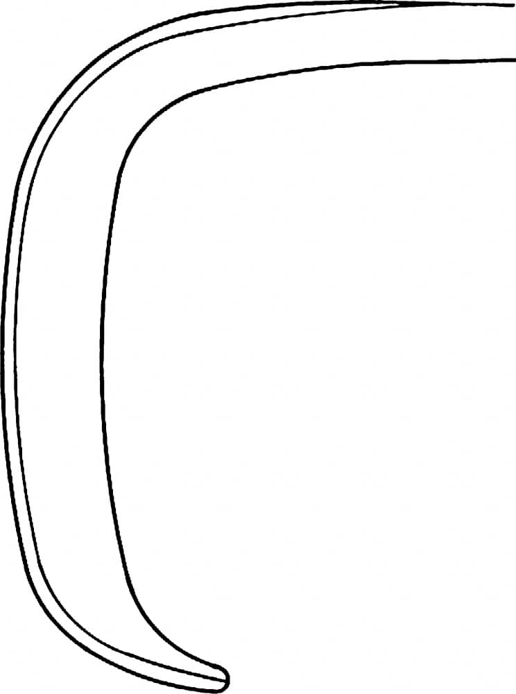 LINE DRAWING BT477R, BG-495-03-Y-Aesculap Article Picture (Media Manager)