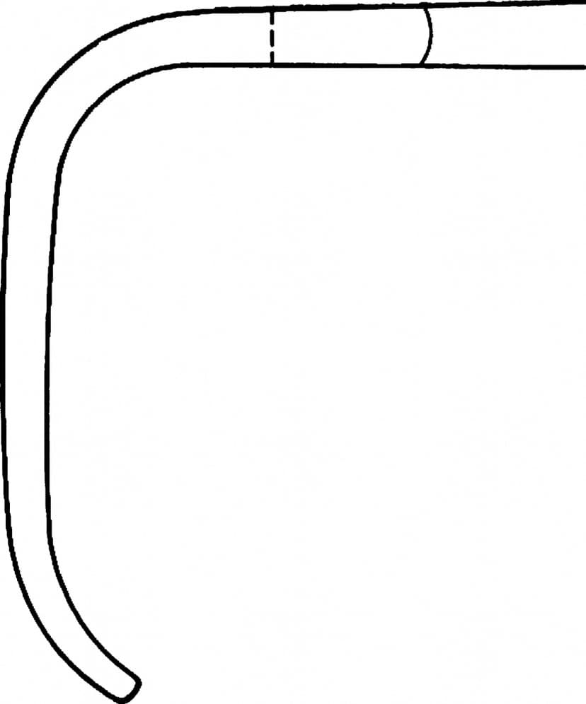 LINE DRAWING BT288R, BG-539-01-A-Aesculap Article Picture (Media Manager)