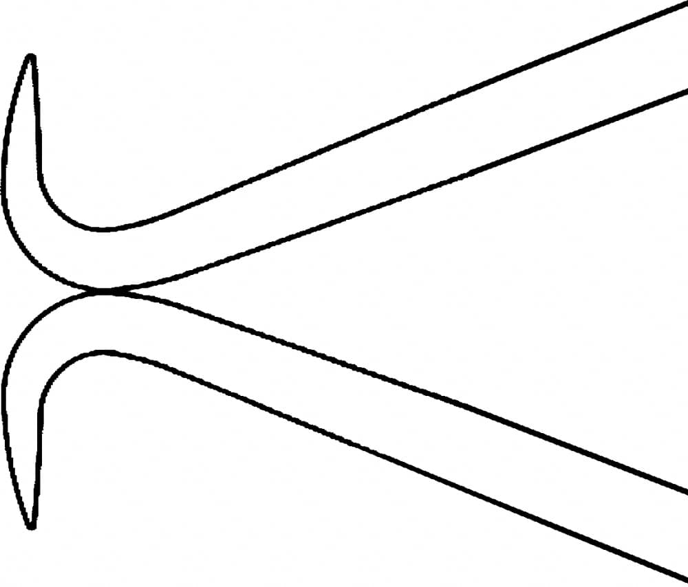 LINE DRAWING BV996R, FG-205-02-V-Aesculap Article Picture (Media Manager)