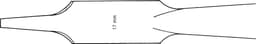 LINE DRAWING FK171R, GV-660-18-R-Aesculap Article Picture (Media Manager)