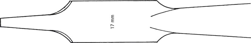 LINE DRAWING FK171R, GV-660-18-R-Aesculap Article Picture (Media Manager)