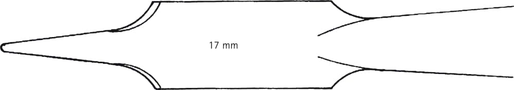 LINE DRAWING FK166R, GV-650-02-C-Aesculap Article Picture (Media Manager)