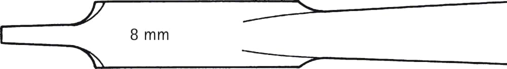 LINE DRAWING FK118R, HH-020-02-V-Aesculap Article Picture (Media Manager)