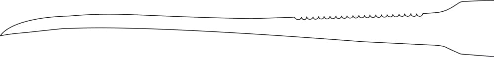 LINE DRAWING FK387R, MC-120-05-L-Aesculap Article Picture (Media Manager)