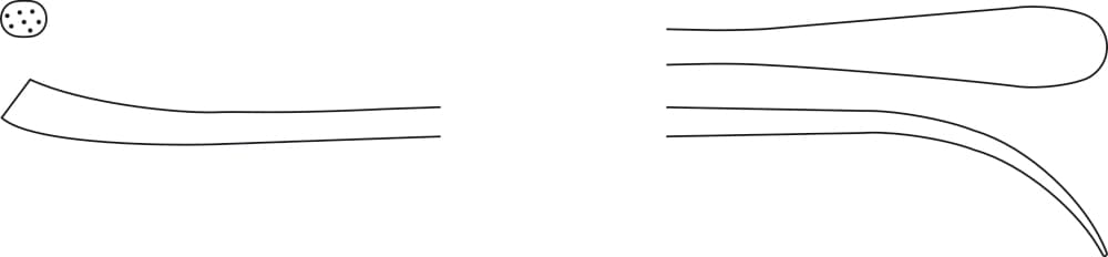 LINE DRAWING FF293K, FF293R, JJ-335-0...-Aesculap Article Picture (Media Manager)