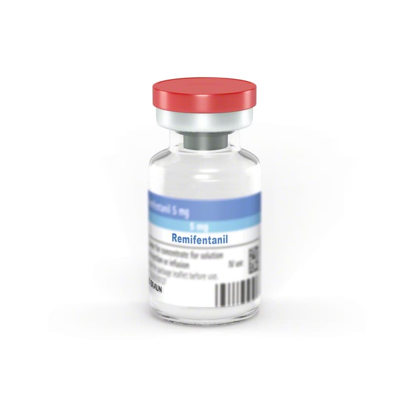 Remifentanil 5 mg /10ml-Powder for concentrate for solution for injection or infusion. Ultra-short-acting opioid