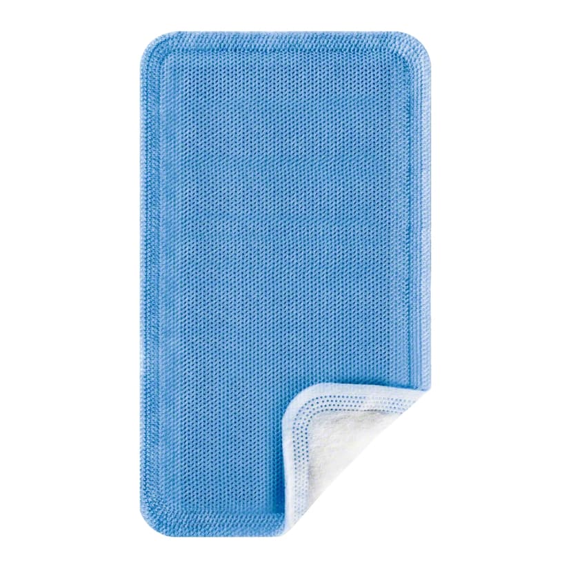 Askina® Carbosorb-Upgrade Askina, charcoal wound dressing, white background